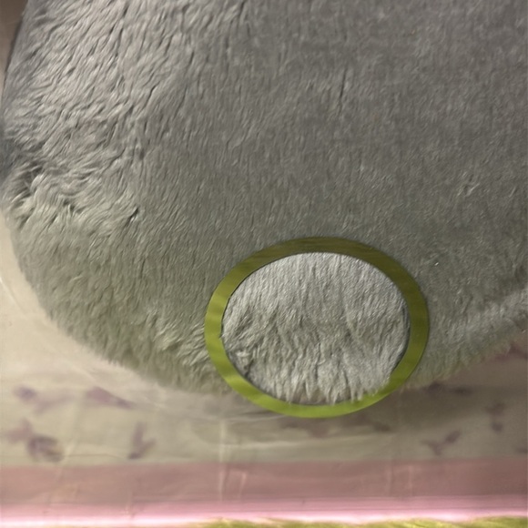 NIB BROOKSTONE THERA-SPA WARMING NECK WRAP & EYE MASK INFUSED W/ LAVENDER. GRAY - Picture 4 of 11